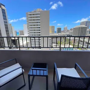  Apartment 1508- Heart Of Waikiki With Kitchen-free Parking-king Bed-corner Unit United States